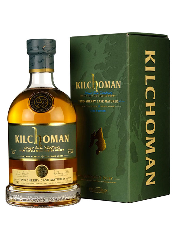 KILCHOMAN, Fino Sherry Matured, Single Malt Scotch Whisky, Ecosse, 0.70 Whisky/Whiskey