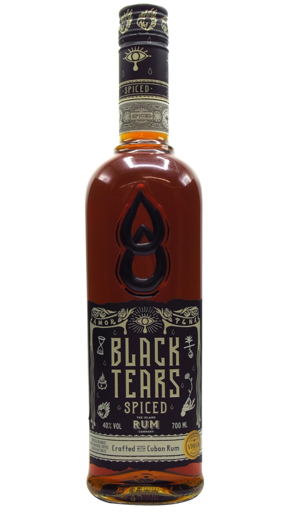 The Island Rum Company, Black Tears, Cuba, 0.70 Rhum/Rum/Ron