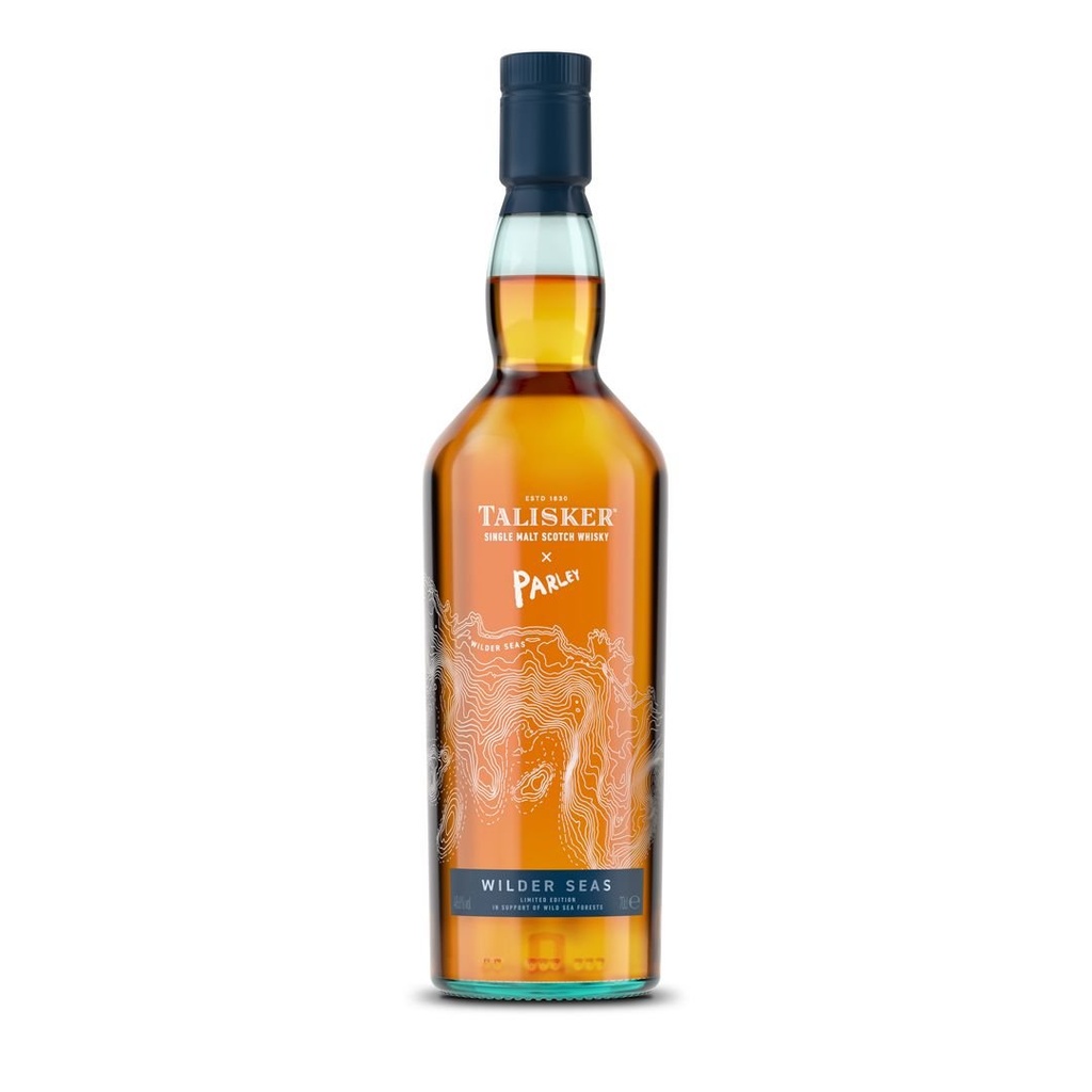 TALISKER, Talisker x Parley Wilder Seas, 2014, Single Malt Scotch Whisky, Ecosse, 0.70 Whisky/Whiskey