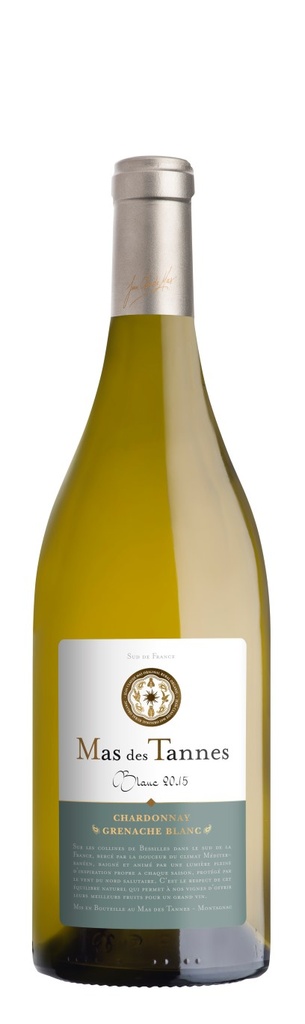 Mas des Tannes, Chardonnay Grenache Blanc, 2021, Pays d'Oc IGP, France, 0.75 Blanc