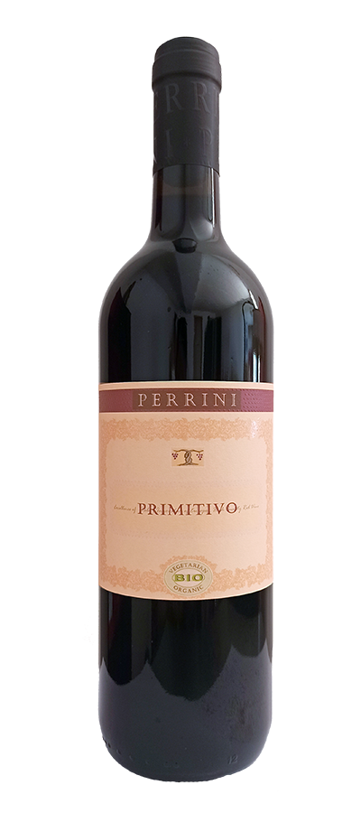 Perrini, Primitivo, 2021, Puglia, Italie, 0.75 Rouge