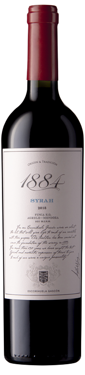 Bodegas Escorihuela, Syrah, 2022, Mendoza, Argentine, 0.75 Rouge