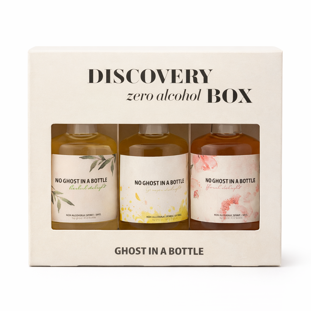GhoST IN A BOTTLE, Coffret discovery sans alcool 3x10cl, Belgique, 0.1 Sans Alcool