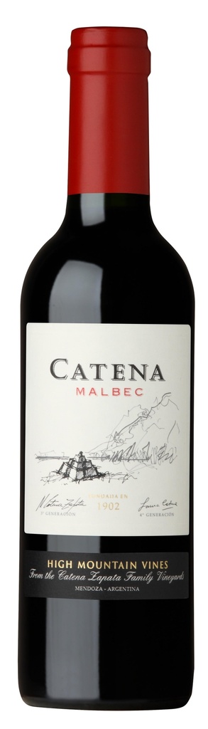 Bodega Catena Zapata, Catena Malbec, 2020, Mendoza, Argentine, 0.375 Rouge