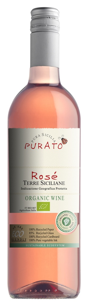 Purato, 2023, Terre Siciliane, Italie, 0.75 Rosé