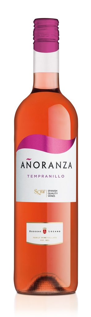 Bodegas Lozano Añoranza, Tempranillo Rosé, 2023, La Mancha DO, Espagne, 0.75 Rosé