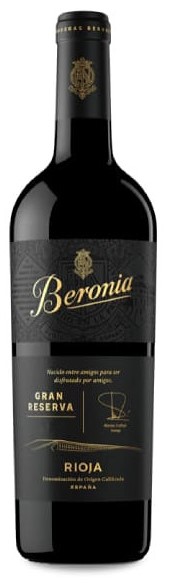 Beronia, Gran Reserva, 2016, DOC Rioja, Espagne, 0.75 Rouge