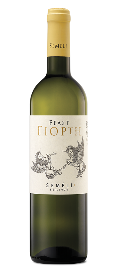 Seméli, Feast Moschofilero Roditis, 2023, Péloponnèse, Grèce, 0.75 Blanc