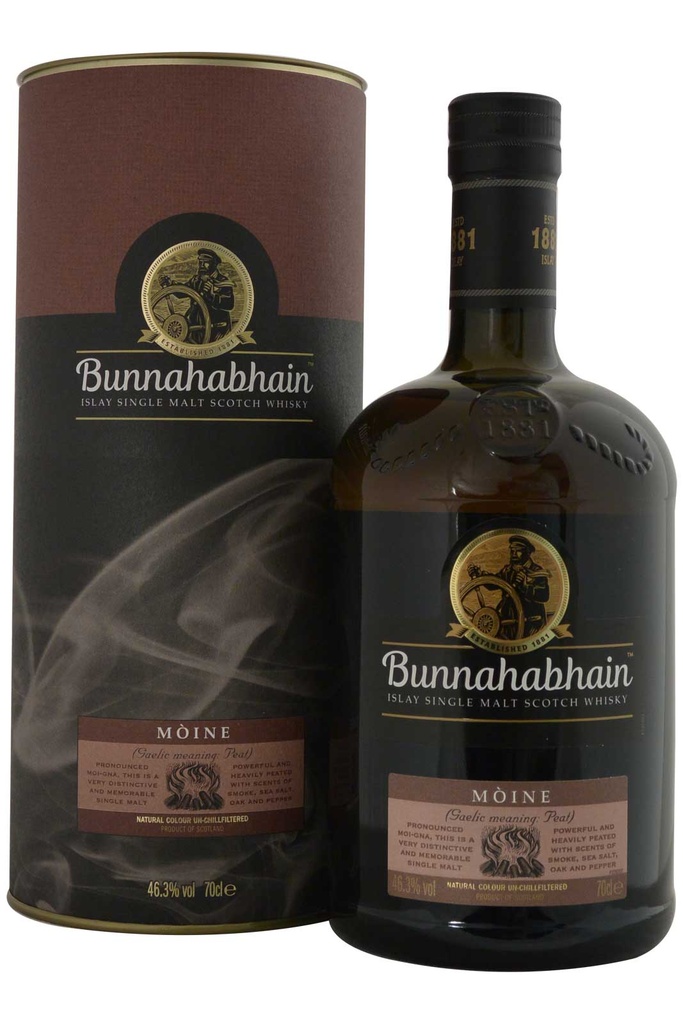 BUNNAHABHAIN, Moine, N.V., Islay Single Malt, Ecosse, 0.70 Whisky/Whiskey