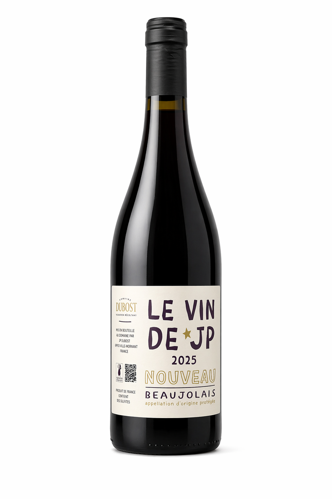 Jean-Paul Dubost, Le Beaujolais de JP, 2025, Beaujolais, France, 0.75 Rouge