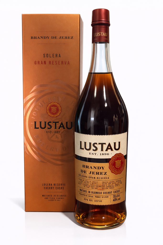 Lustau, Brandy de Jerez Gran Reserva - 10Y, Brandy, Espagne, 0.70 Brandy/Cognac/Armagnac