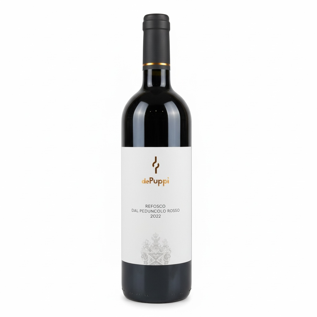 Azienda Vinicola de Puppi, Refosco Dal Peduncolo Rosso, 2022, Venezia, Italie, 0.75 Rouge