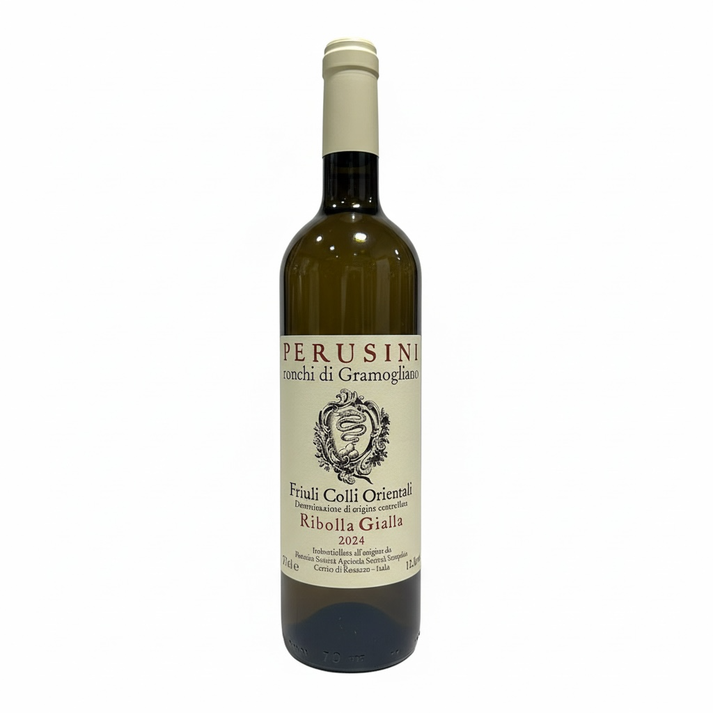 Perusini, Ribolla Gialla 'Ronchi di Gramogliano', 2024, Friuli Colli Orientali DOC, Italie, 0.75 Blanc