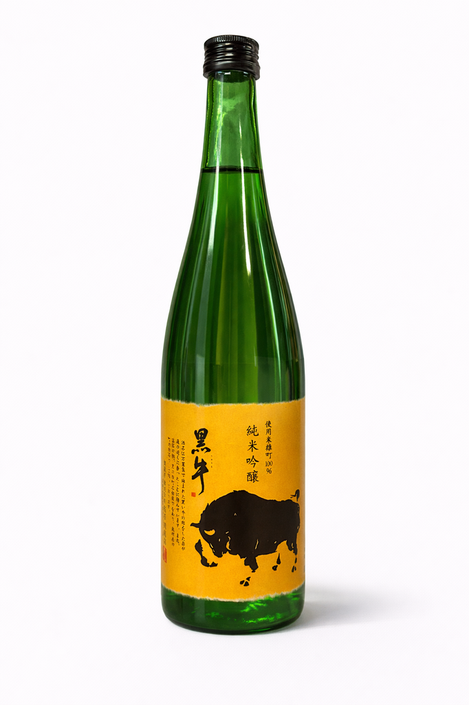 Kuroushi, Black bull - Junmai Ginjo Omachi, Japon, 0.72 Saké 16.5°