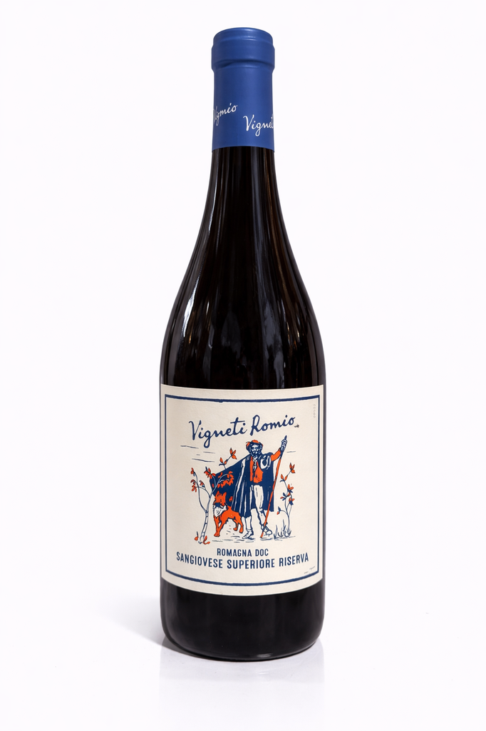 Vigneti Romio, Sangiovese Superiore Riserva, 2022, DOC Romagna, Italie, 0.75 Rouge
