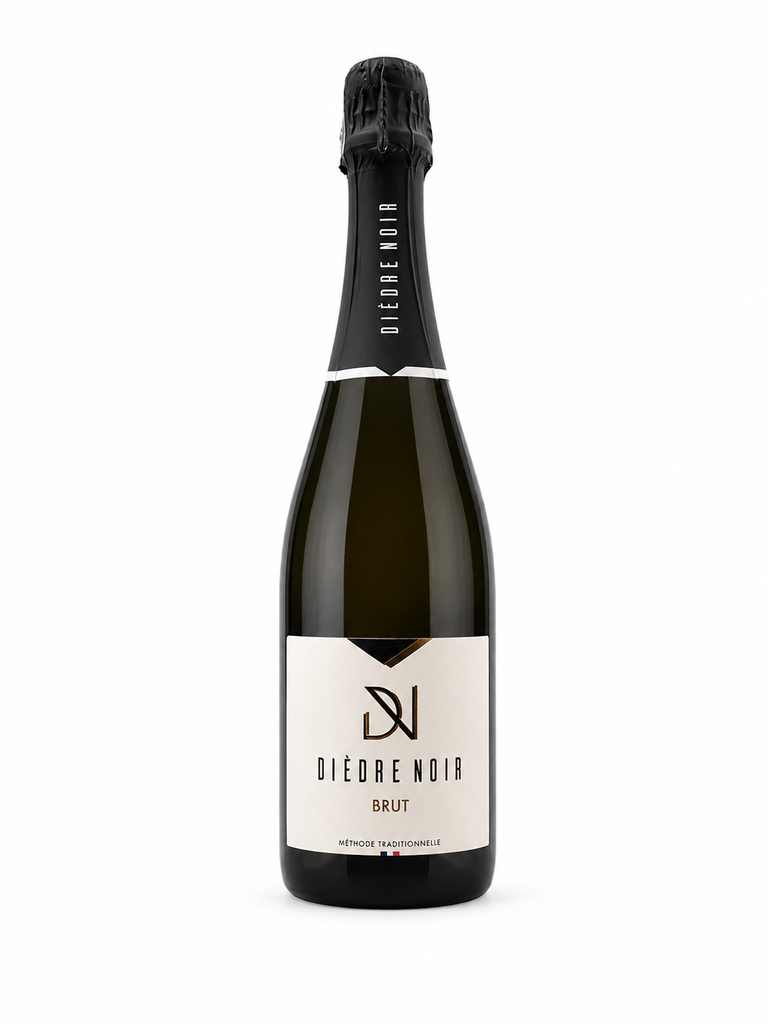 Domaine du Dièdre Noir, Brut, 2022, Crémant de Wallonie, Belgique, 0.75 Effervescent 12.5°