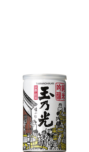 Tamanohikari, Premium Can, N.V., Saké, Japon, 0.18 Saké