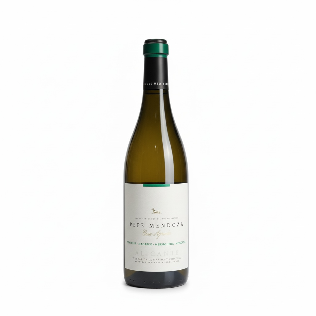 Pepe Mendoza, Viognier - Macabeo - Merseguera - Moscatel, 2025, D.O Alicante, Espagne, 0.75 Blanc