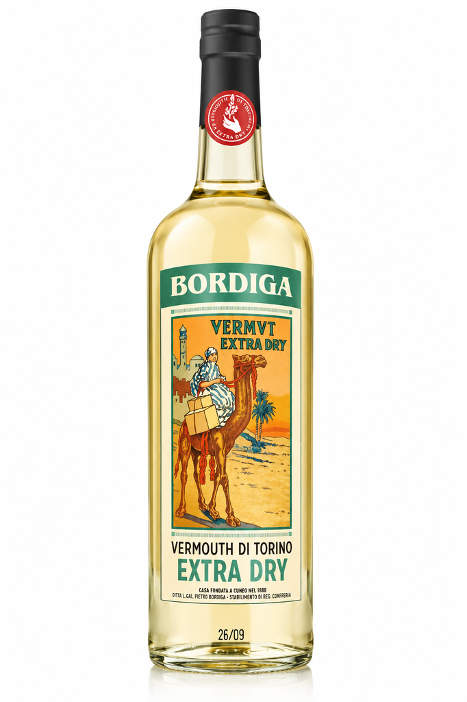 Bordiga, Vermouth Extra-Dry, Vermouth di Torino, Italie, 0.75 Vermouth 18.0°