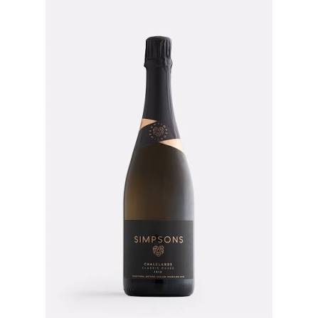 Simpsons, Chalklands Classic Cuvée, N.V., Kent, Royaume-Uni, 0.75 Effervescent