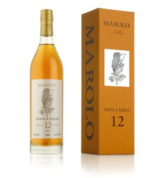 [SITMAROXX6504] Marolo, grappa di Barolo 12, Grappa, Italie, 0.70 Eau-de-vie 50.0°