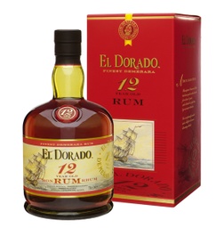 [SGYEL DXX2903] El Dorado, El Dorado 12 years, Guyane, 0.70 Rhum/Rum/Ron 40.0°