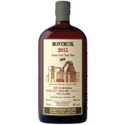 [SJMHABI15291] Habitation Velier, Monymusk Jamaica Pure Single Rum MMW, 2015, Jamaïque, 0.70 Rhum/Rum/Ron 59.0°